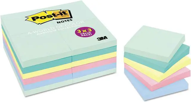 Alt view image 3 of 3 - Original Pads In Marseille Colors, Value Pack, 1 1/2 X 2, 100-Sheet, 24/pack