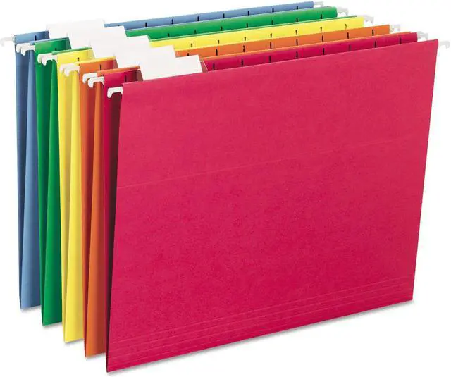 Alt view image 3 of 3 - Hanging File Folders, 1/5 Tab, 11 Point Stock, Letter, Green, 25/box