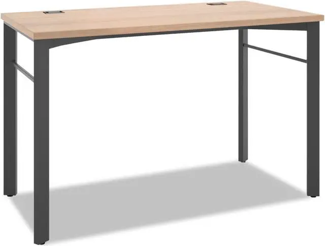 Alt view image 4 of 5 - HON - HMNG60WKSL.WH.A1 - Manage Series Desk Table, 60w x 23 1/2d x 29 1/2h, Wheat