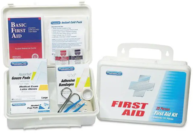 Alt view image 6 of 10 - Physicianscare Office First Aid Kit for Up to 75 people 312 Pieces/Kit 60003