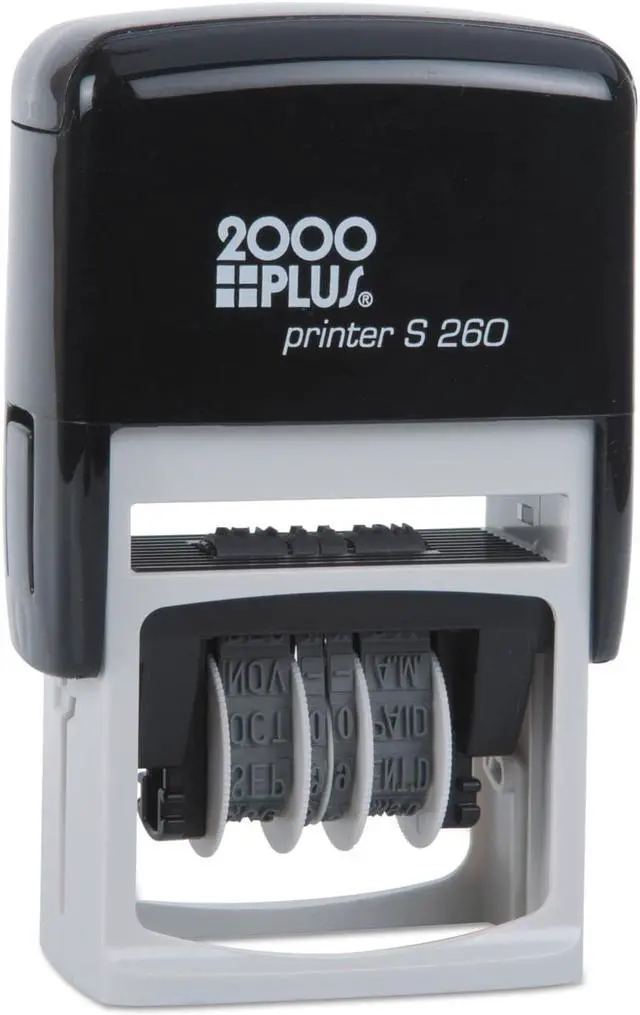 Alt view image 2 of 20 - 4 in 1 e-Message 2 Color Dater 15/16 x 1 3/4 COMPLETED/EMAILED/ENTERED/SCANNED