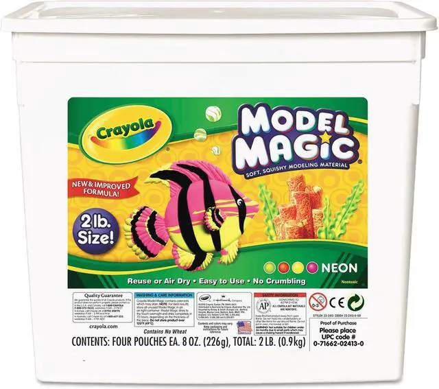 Alt view image 4 of 4 - Crayola Model Magic Clay Value Pack
