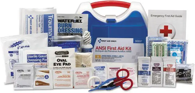 Alt view image 3 of 20 - First Aid Only ReadyCare First Aid Kit for 50 People ANSI A+ 238 Pieces 90698