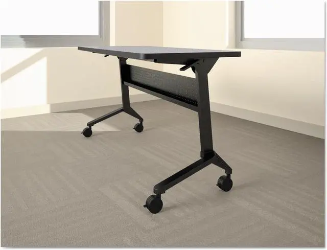 Main image of Flip-N-Go Table Base, 46 7/8w X 21 1/4d X 27 7/8h, Black
