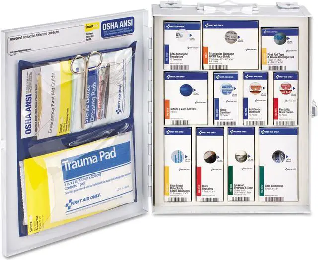 Main image of Smartcompliance Food Service Cabinet W/O Medications For 25 People, 94 Pieces