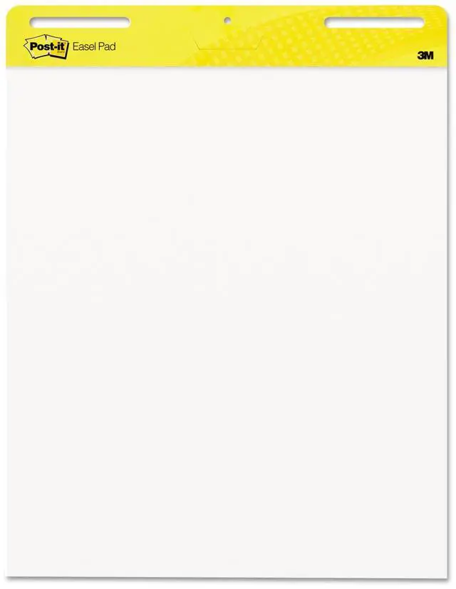 Alt view image 5 of 12 - Post-it 560VAD4PK Easel Pads Self-Stick Easel Pads, Quadrille, 25 x 30, White - 1 Carton (4 Pads)