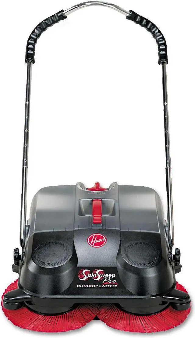 Alt view image 3 of 5 - Hoover L1405 Commercial SpinSweep Pro Outdoor Sweeper, Black
