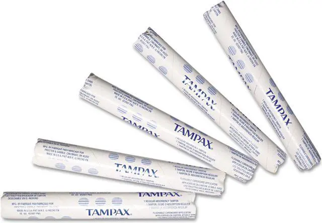 Alt view image 3 of 5 - Tampons, Original, Regular Absorbency, 500/carton