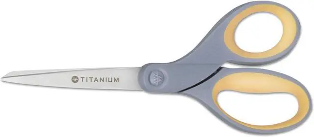 Alt view image 2 of 2 - Titanium Bonded Scissors Set, 5" And 7" Long, 2/pack