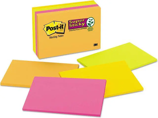Alt view image 4 of 4 - 3M Post-it Super Sticky RioDJaniero Notes
