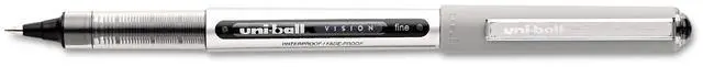 Alt view image 3 of 3 - Vision Roller Ball Stick Waterproof Pen, Black Ink, Micro, Dozen