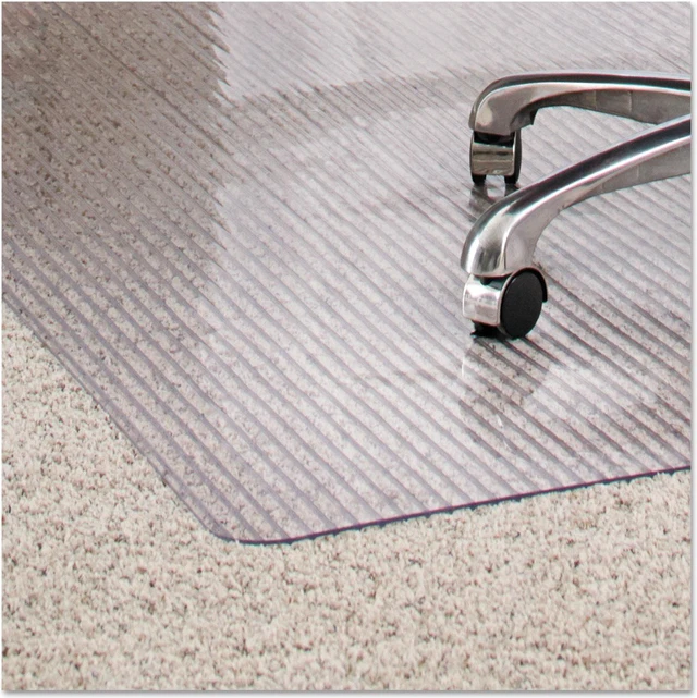 Alt view image 2 of 7 - ES Robbins Dimensions Chair Mat for Carpet 36 x 48 Clear 162008