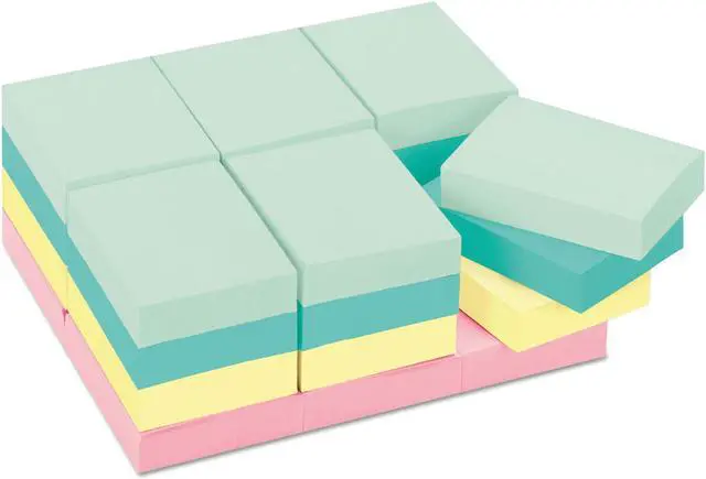 Main image of Original Pads In Marseille Colors, Value Pack, 1 1/2 X 2, 100-Sheet, 24/pack