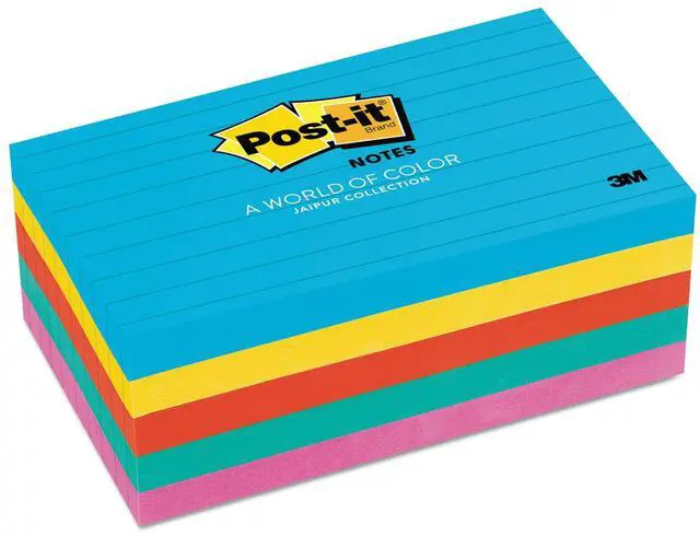 Alt view image 2 of 4 - 3M Post-it Lined Notes Jaipur Ultra Collection