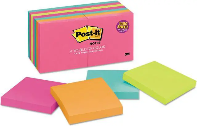Alt view image 3 of 5 - 3M Post-it CapeTown Collection Notes