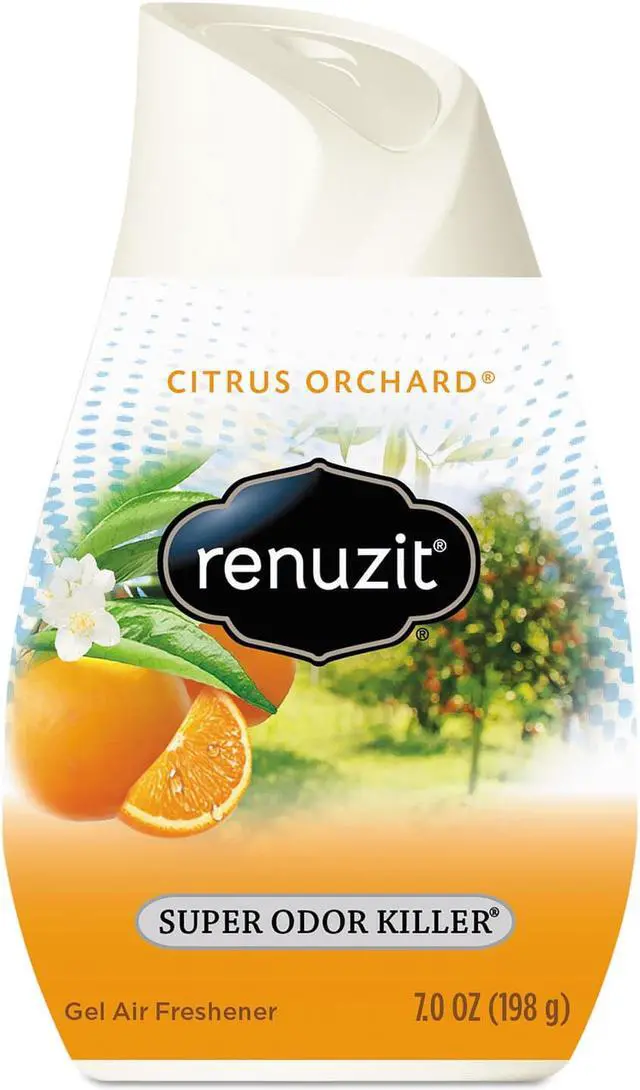 Alt view image 2 of 5 - Renuzit Super Odor Neutralizer 35000 Adjustable Air Freshener, 7.5 oz, Liquid, Clear, Citrus Sunburst