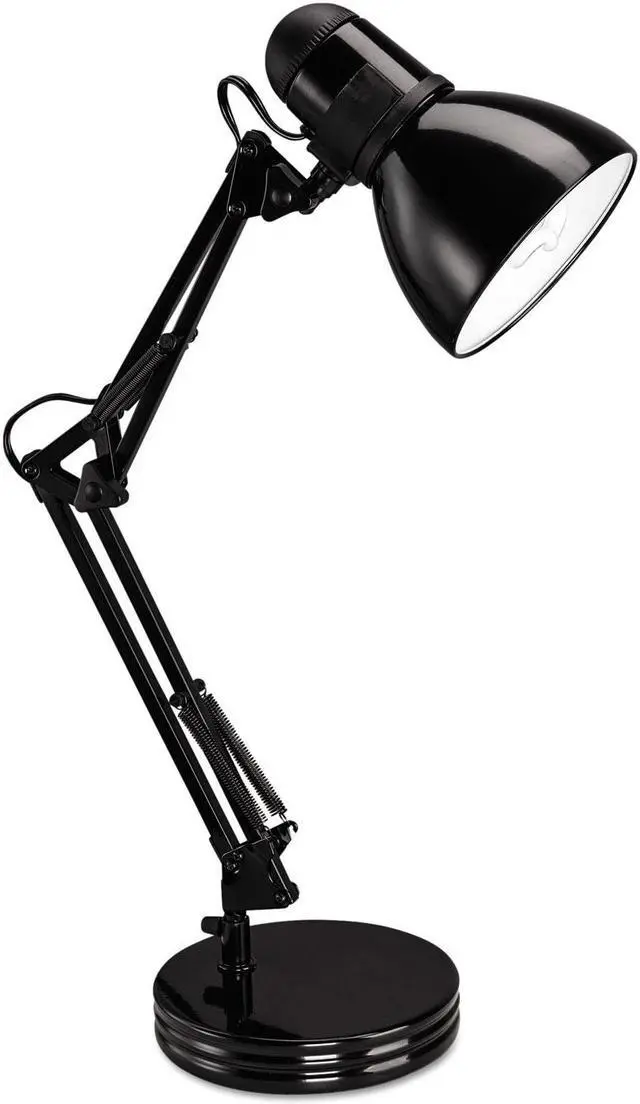 Alt view image 3 of 20 - Architect Desk Lamp, Adjustable Arm, 22"H, Black