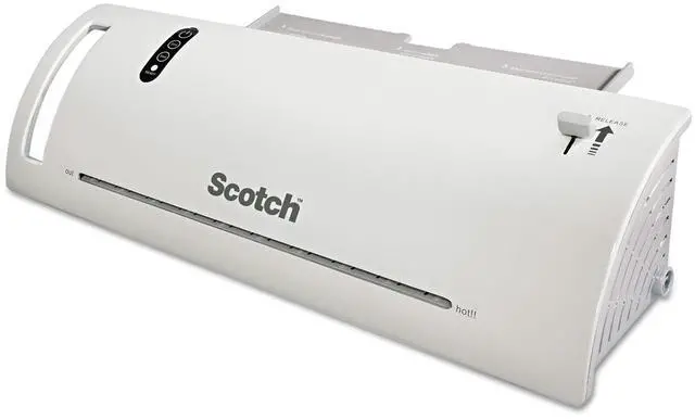 Alt view image 9 of 18 - Scotch Thermal Laminator Value Pack 9" W with 20 Letter Size Pouches TL902VP