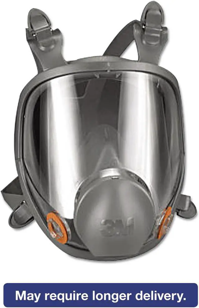 Alt view image 3 of 20 - 3M OH&ESD 142-6800 Medium Full Face Respirator