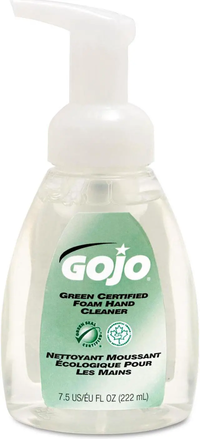 Main image of Green Certified Foam Soap, Fragrance-Free, Clear, 7.5 Oz. Pump Bottle