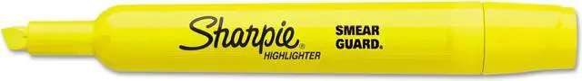 Alt view image 3 of 3 - Accent Tank Style Highlighter, Chisel Tip, Fluorescent Yellow, 36/box