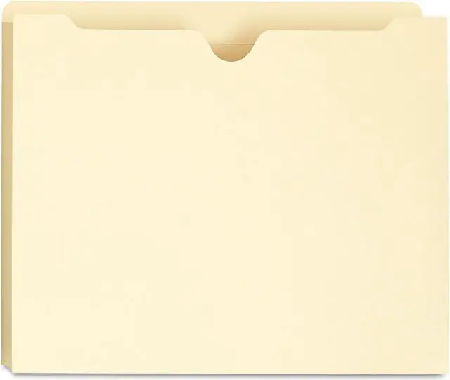 Main image of Manila File Jackets With Reinforced Tabs, Two Inch Expansion, Letter, 50/box