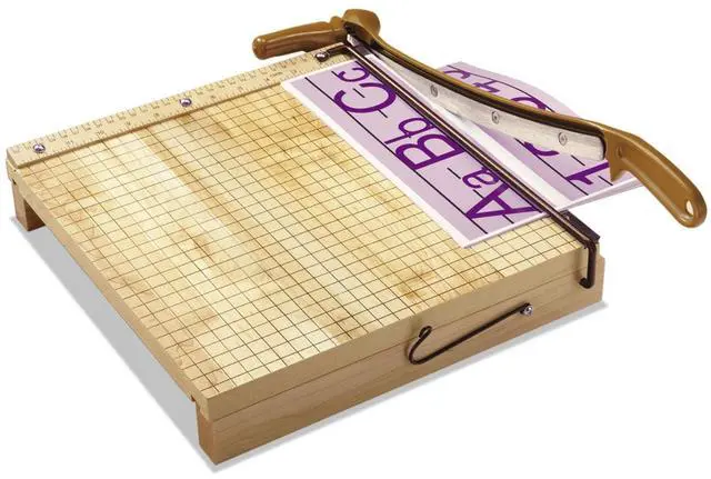 Main image of Classiccut Ingento Solid Maple Paper Trimmer, 15 Sheets, Maple Base, 12 X 12