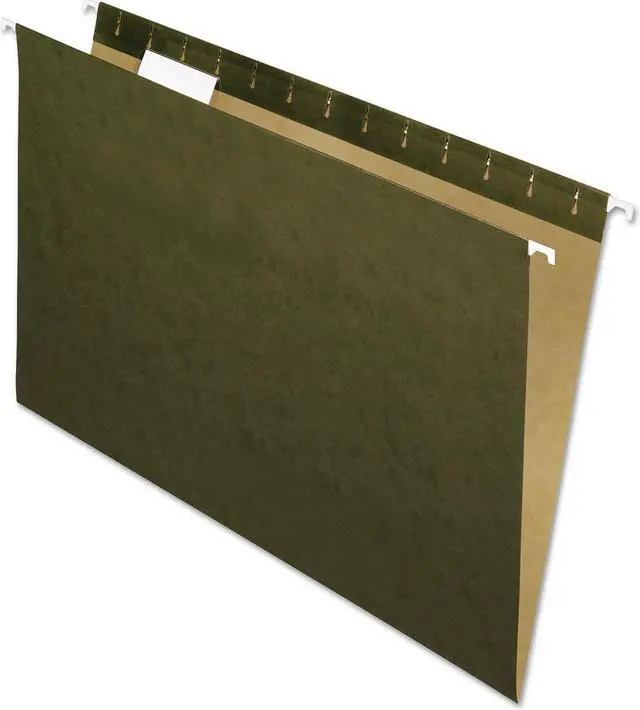 Main image of Pendaflex Essentials Standard Green Hanging Folders
