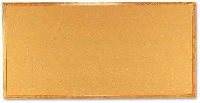 Main image of QUARTET 308 Cork Bulletin Board 48"H x 96"W, Board Frame Material: Fiberboard