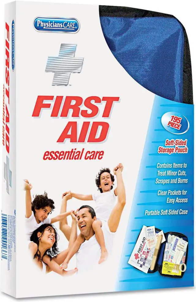 Alt view image 4 of 12 - Acme United 90166 Soft Sided First Aid Kit For Up to 10 People, 95 Pieces