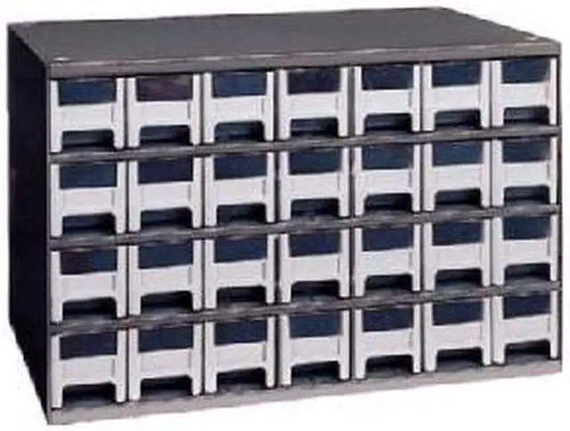 Alt view image 2 of 8 - AKRO-MILS 19228 Drawer Bin Cabinet, 11 In. D, 17 In. W