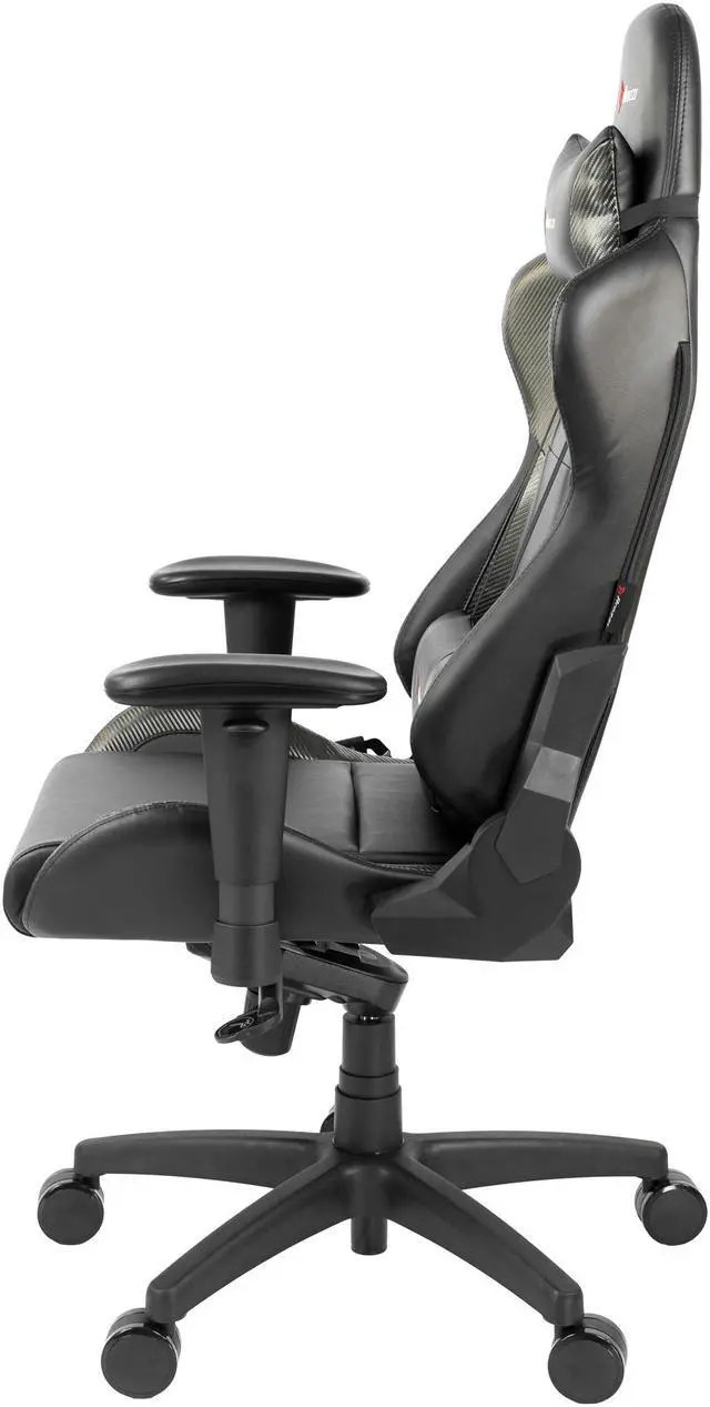 Alt view image 2 of 10 - Arozzi Verona Pro V2 Premium Racing Style Gaming Chair with High Backrest Black