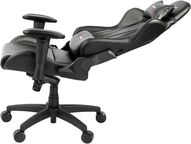 Alt view image 3 of 10 - Arozzi Verona Pro V2 Premium Racing Style Gaming Chair with High Backrest Black