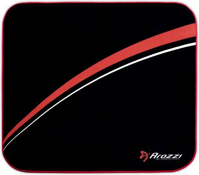 Main image of Arozzi - Padded Office/Gaming Chair Floor Mat for Noise Dampening, Comfort, and Floor Protection - Red