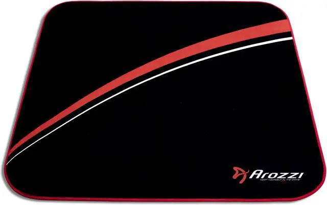 Alt view image 2 of 6 - Arozzi - Padded Office/Gaming Chair Floor Mat for Noise Dampening, Comfort, and Floor Protection - Red