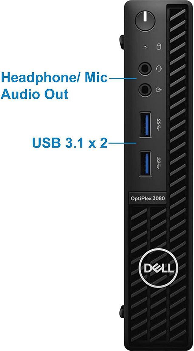 Dell OptiPlex 3080 Micro Desktop Computer 10th gen Intel