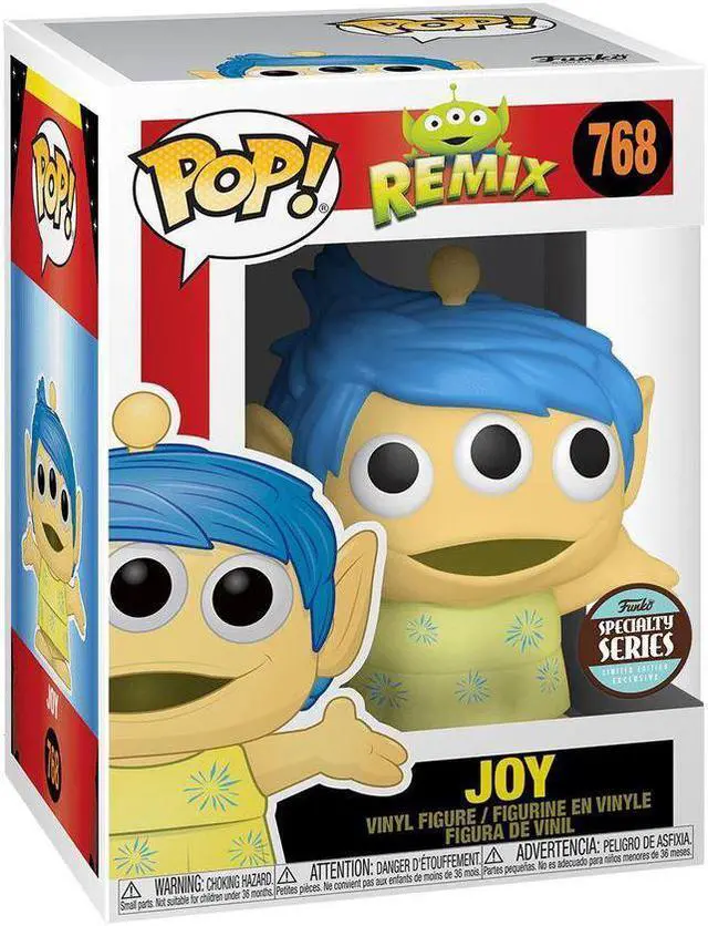 Alt view image 5 of 7 - FUNKO POP! DISNEY SPECIALTY SERIES: Pixar Alien Remix - Joy