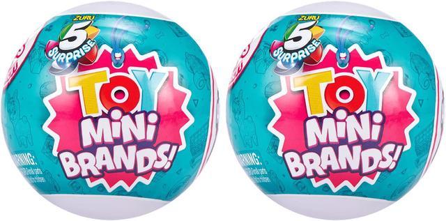 5 Surprise Toy Mini Brands Capsule 2pk Series 1 Miniature Bundle