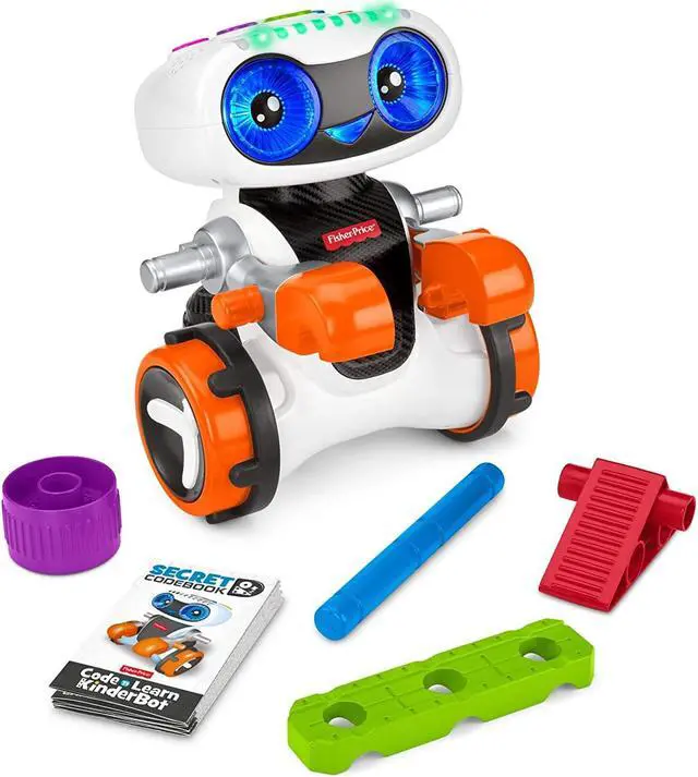 Alt view image 6 of 13 - Fisher-Price Code 'n Learn Kinderbot FXG15