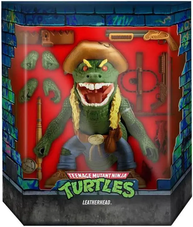 Alt view image 2 of 9 - Ultimate Leatherhead Teenage Mutant Ninja Turtles Wave 5 TMNT 7" Figure Super7
