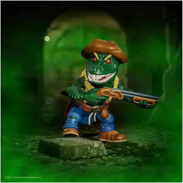 Alt view image 5 of 9 - Ultimate Leatherhead Teenage Mutant Ninja Turtles Wave 5 TMNT 7" Figure Super7