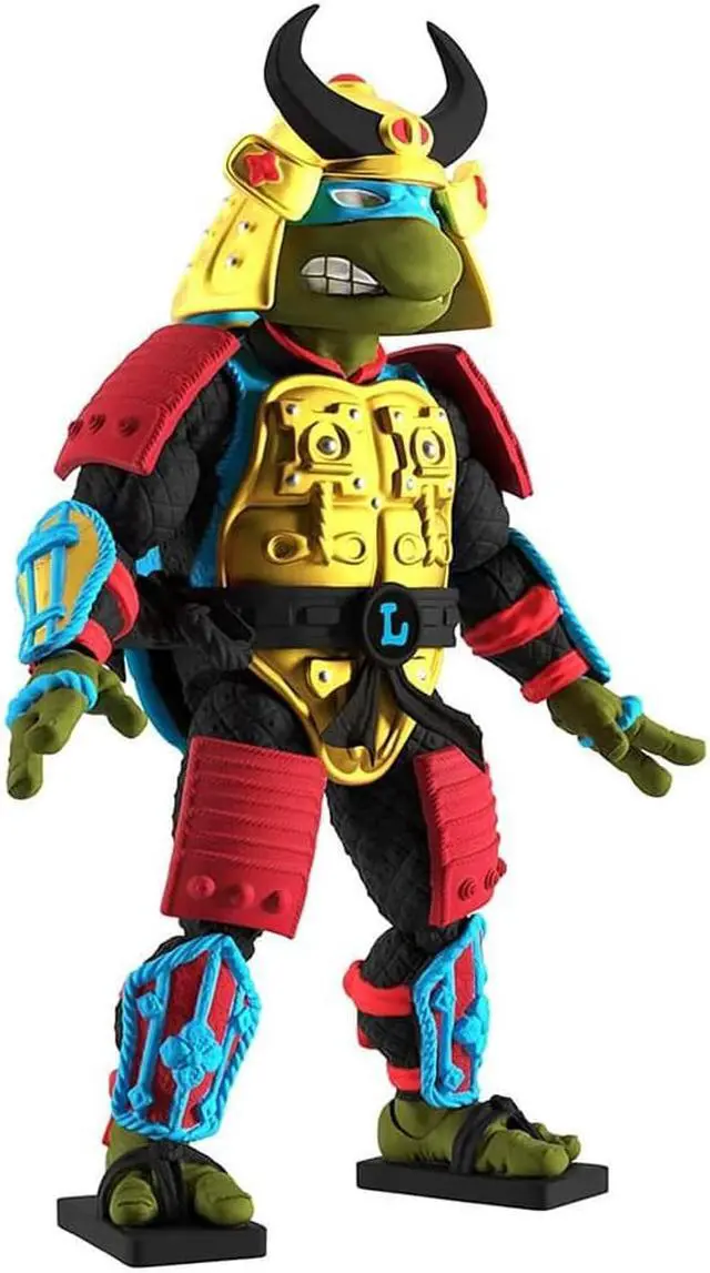 Alt view image 3 of 9 - TMNT Ultimates Leo The Sewer Samurai Teenage Mutant Ninja Turtles Wave 5 Figure 7" Super7
