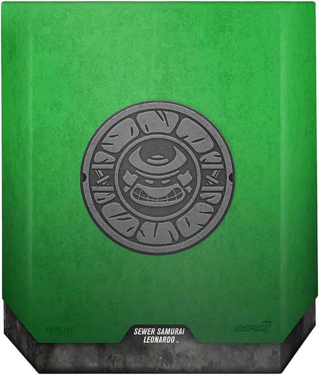 Alt view image 5 of 9 - TMNT Ultimates Leo The Sewer Samurai Teenage Mutant Ninja Turtles Wave 5 Figure 7" Super7