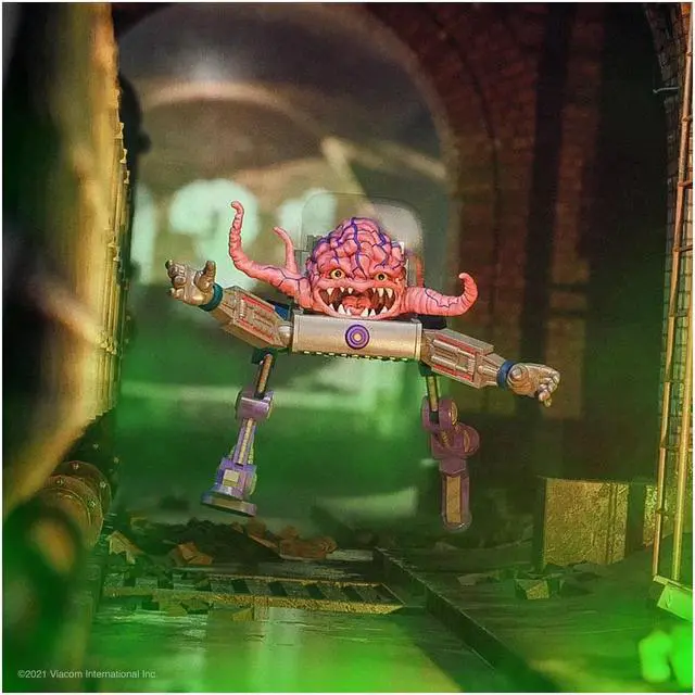 Alt view image 2 of 5 - Ultimate Krang Teenage Mutant Ninja Turtles Wave 5 TMNT 7" Figure Super7