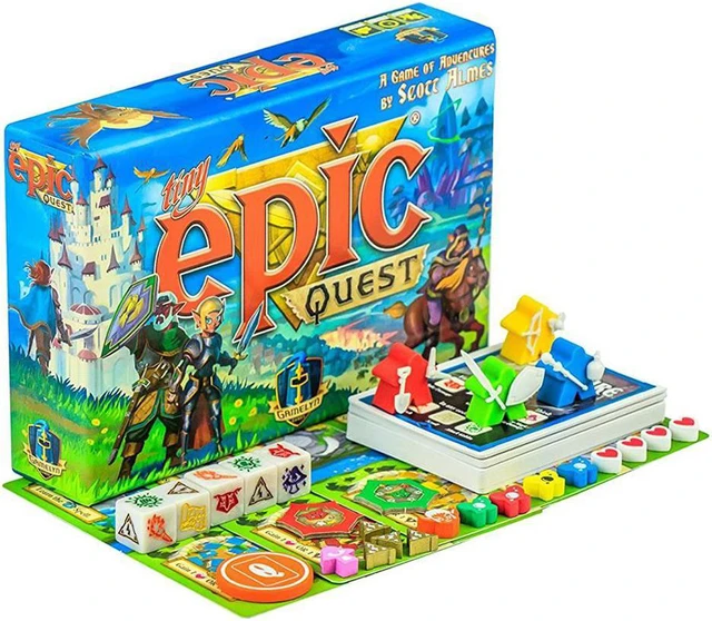 Alt view image 2 of 4 - Tiny Epic Quest Fantasy Board Game: A Small Box Adventure