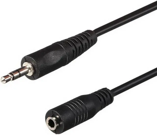 Alt view image 2 of 6 - axGear 3.5mm Aux Audio Stereo Extension Cable Male to Female MF Music Stereo Cable Wire 15Ft 5M