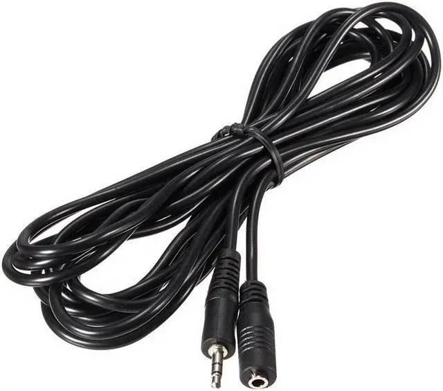 Alt view image 6 of 6 - axGear 3.5mm Aux Audio Stereo Extension Cable Male to Female MF Music Stereo Cable Wire 15Ft 5M
