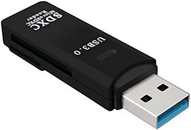 Alt view image 4 of 7 - axGear USB 3.0 External Card Reader Writer Mini Portable For Micro SD SDHC SDXC MicroSD