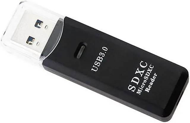 Alt view image 2 of 7 - axGear USB 3.0 External Card Reader Writer Mini Portable For Micro SD SDHC SDXC MicroSD