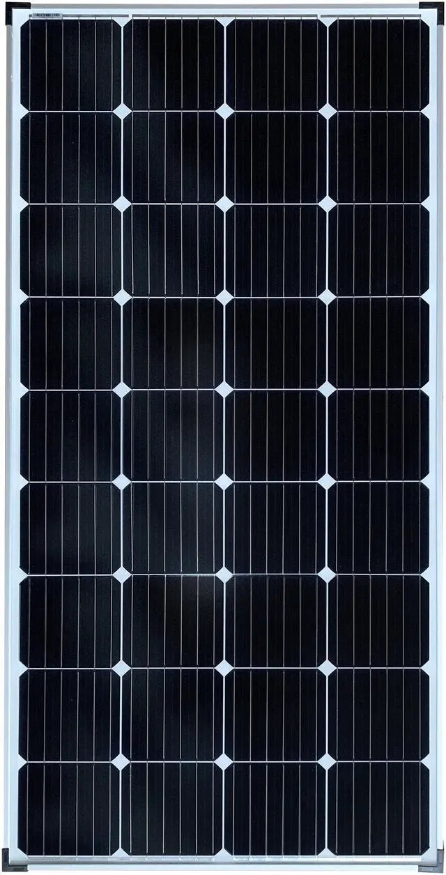 Alt view image 5 of 5 - 200 Watt Crystalline Solar Panel with connecting cables